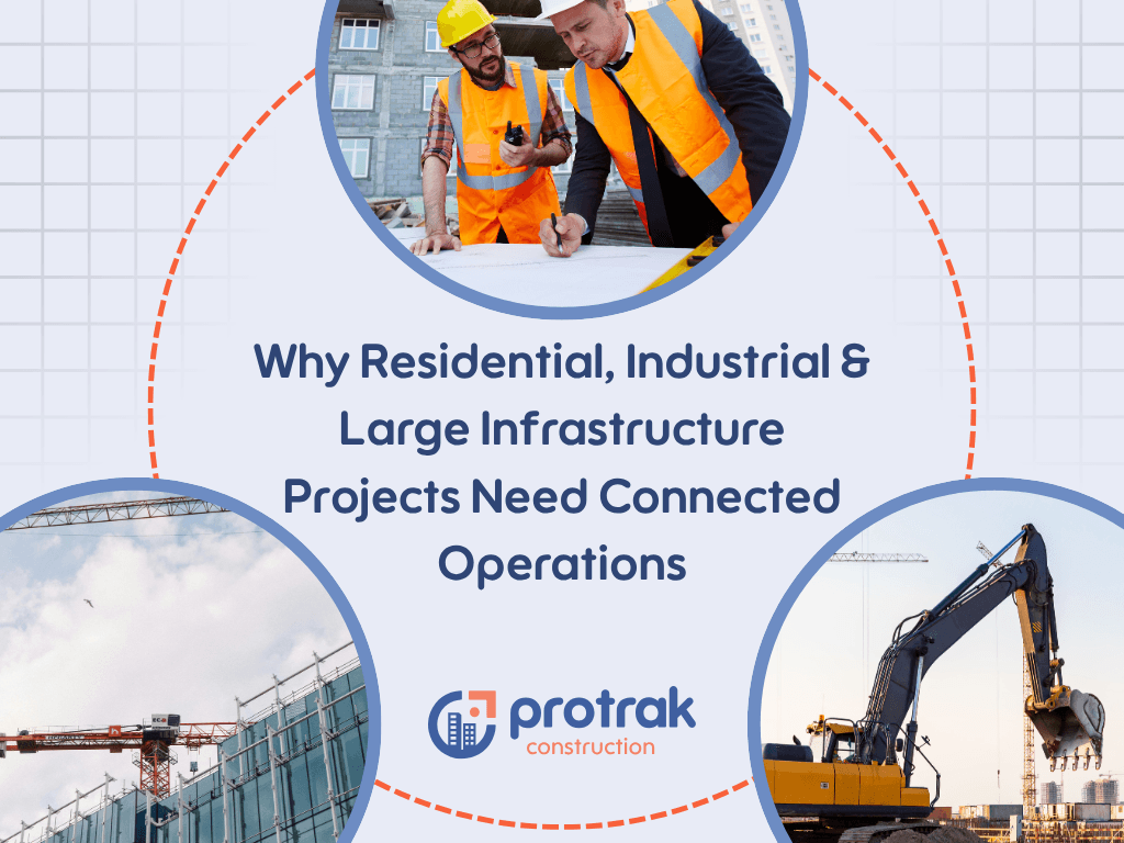 Construction Management Solution: Why Residential, Industrial and Large Infrastructure Projects Need Connected Operations